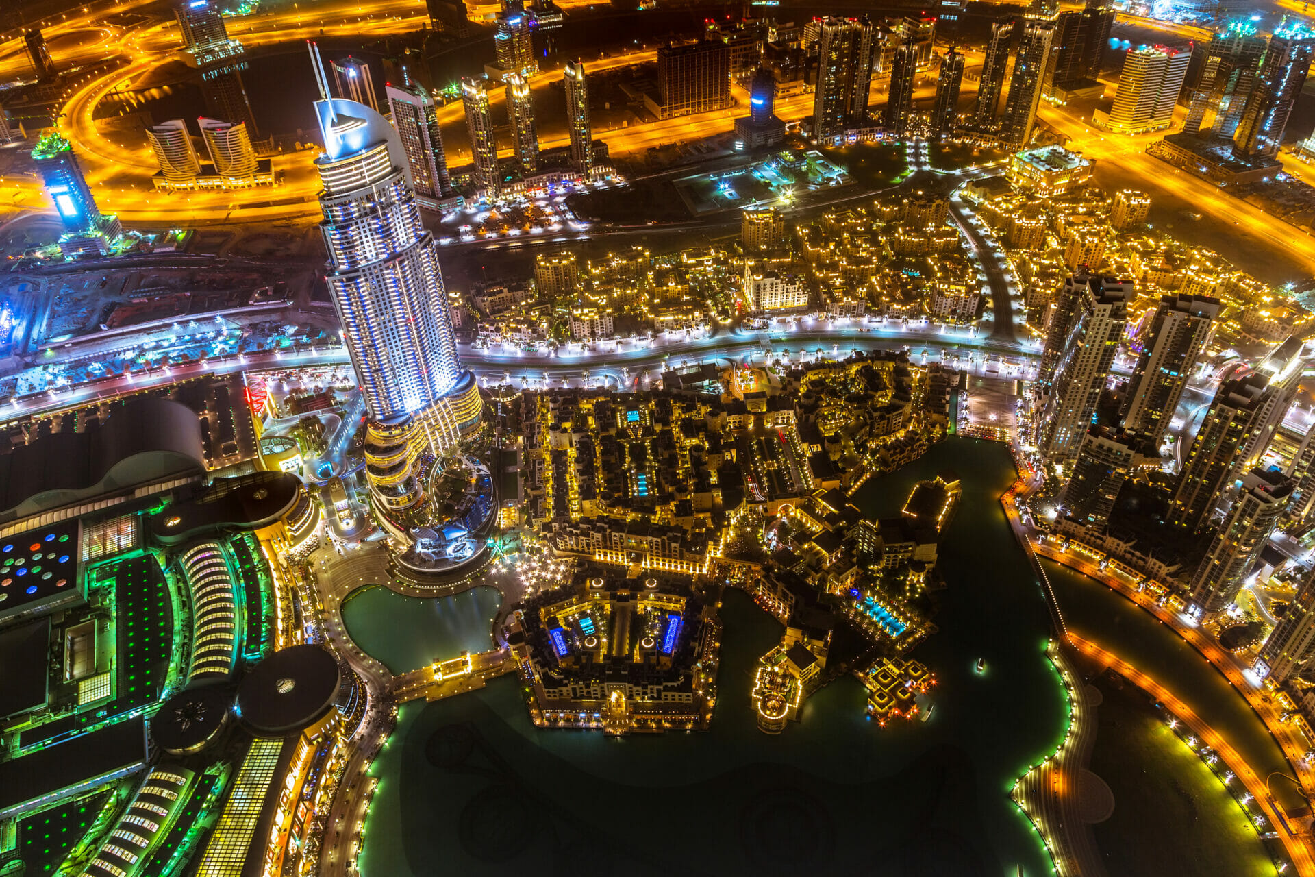 Burj Khalifa Fotografie impresionanta